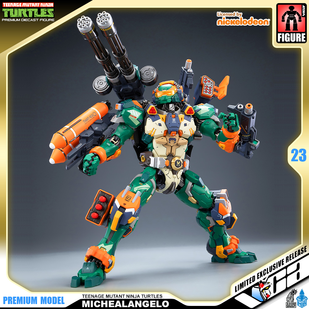 Heat Boys NICKELODEON TEENAGE MUTANT NINJA TURTLES MICHELANGELO MECHA