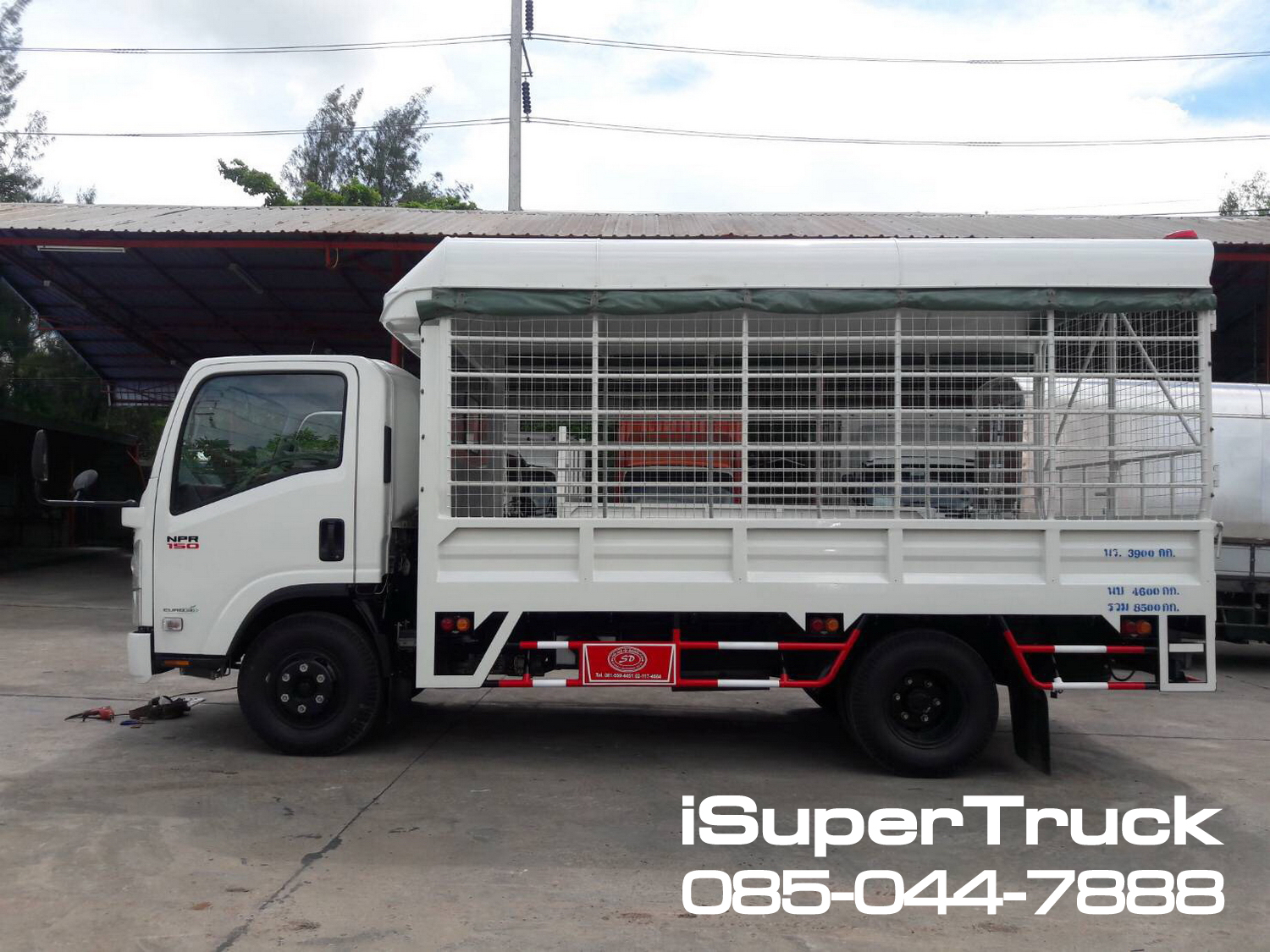ISUZU NPR Euro 5 Max (ช่วงยาว 4.9 เมตร) หัวแชสซี (Chassis)