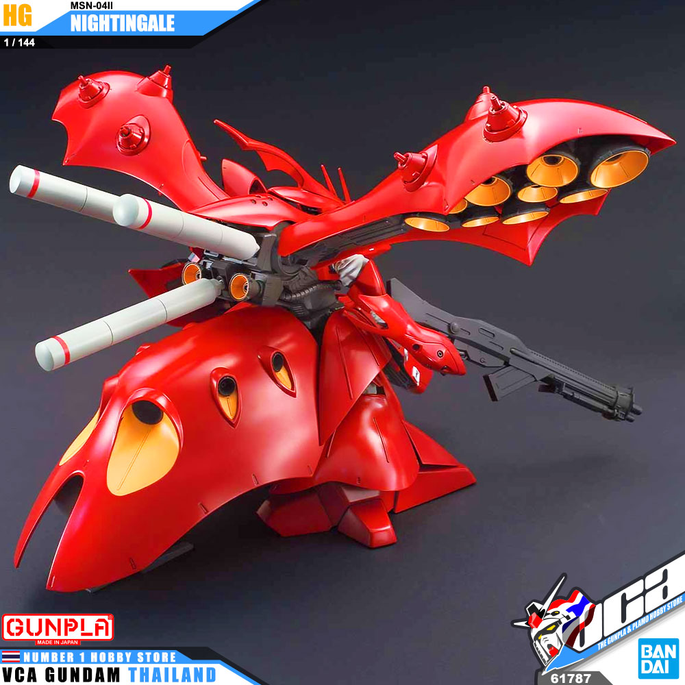 BANDAI GUNPLA HIGH GRADE HG 1/144 MSN-04II NIGHTINGALE โมเดล กันดั้ม กันพลา VCA GUNDAM