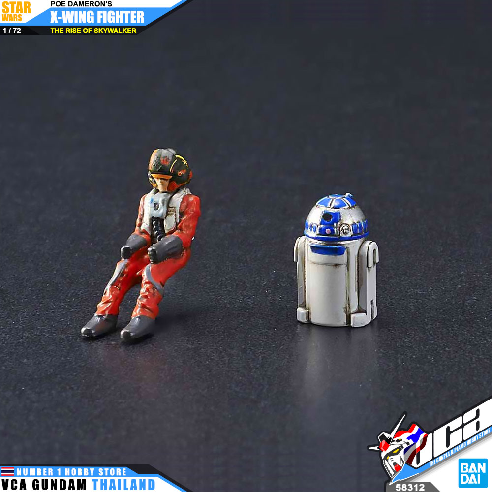 1/72 POE'S X-WING FIGHTER STAR WARS : THE RISE OF SKYWALKER