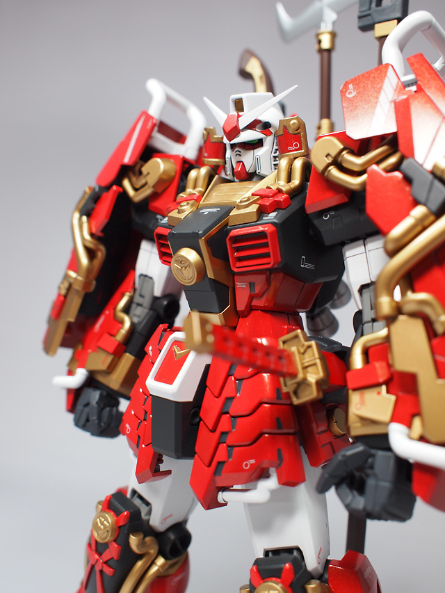 Painted Build : MG SHIN MUSHA GUNDAM by Choco