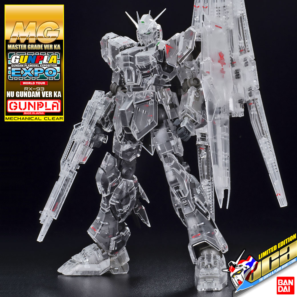 MG NU GUNDAM VER KA (MECHANICAL CLEAR)