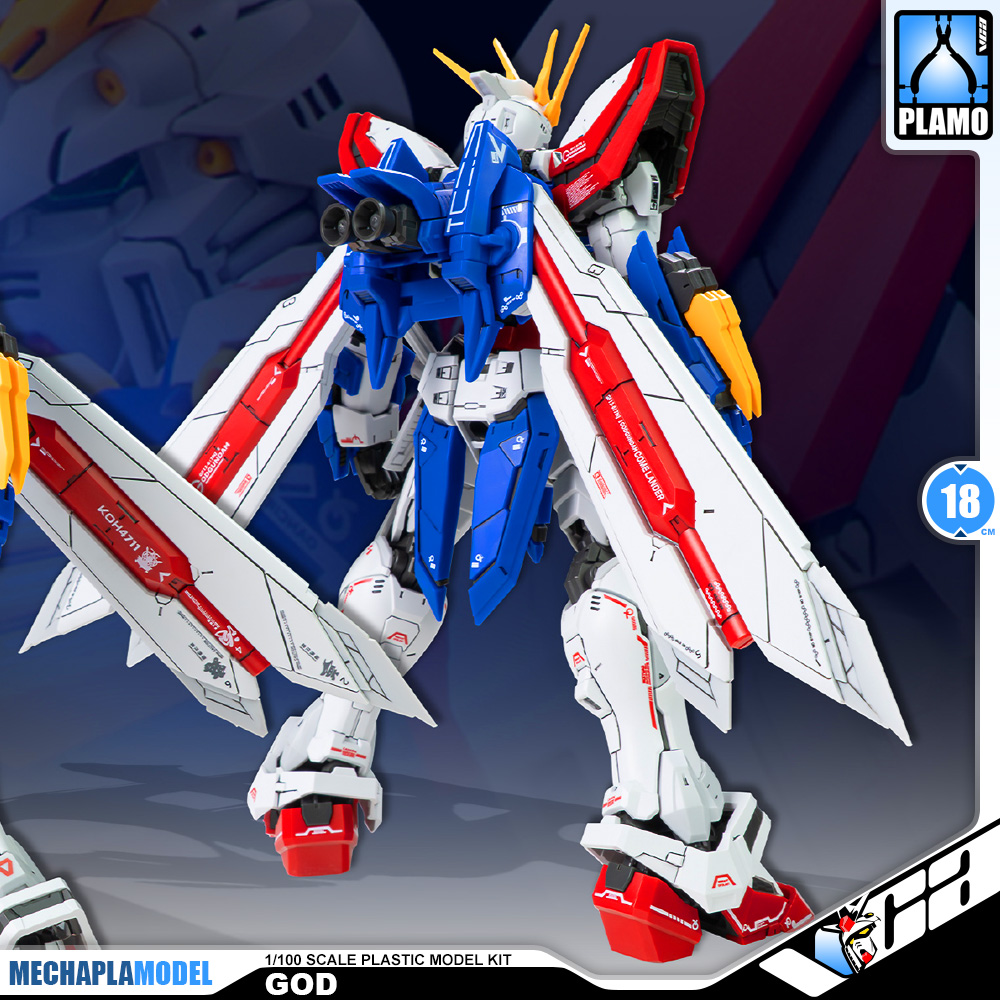 Fat Cat 胖虎模型 GF13-017NJII AShen God 阿神 1/100 Master Real Grade RG MG Action Figure Toy Kit VCA Gundam Thailand