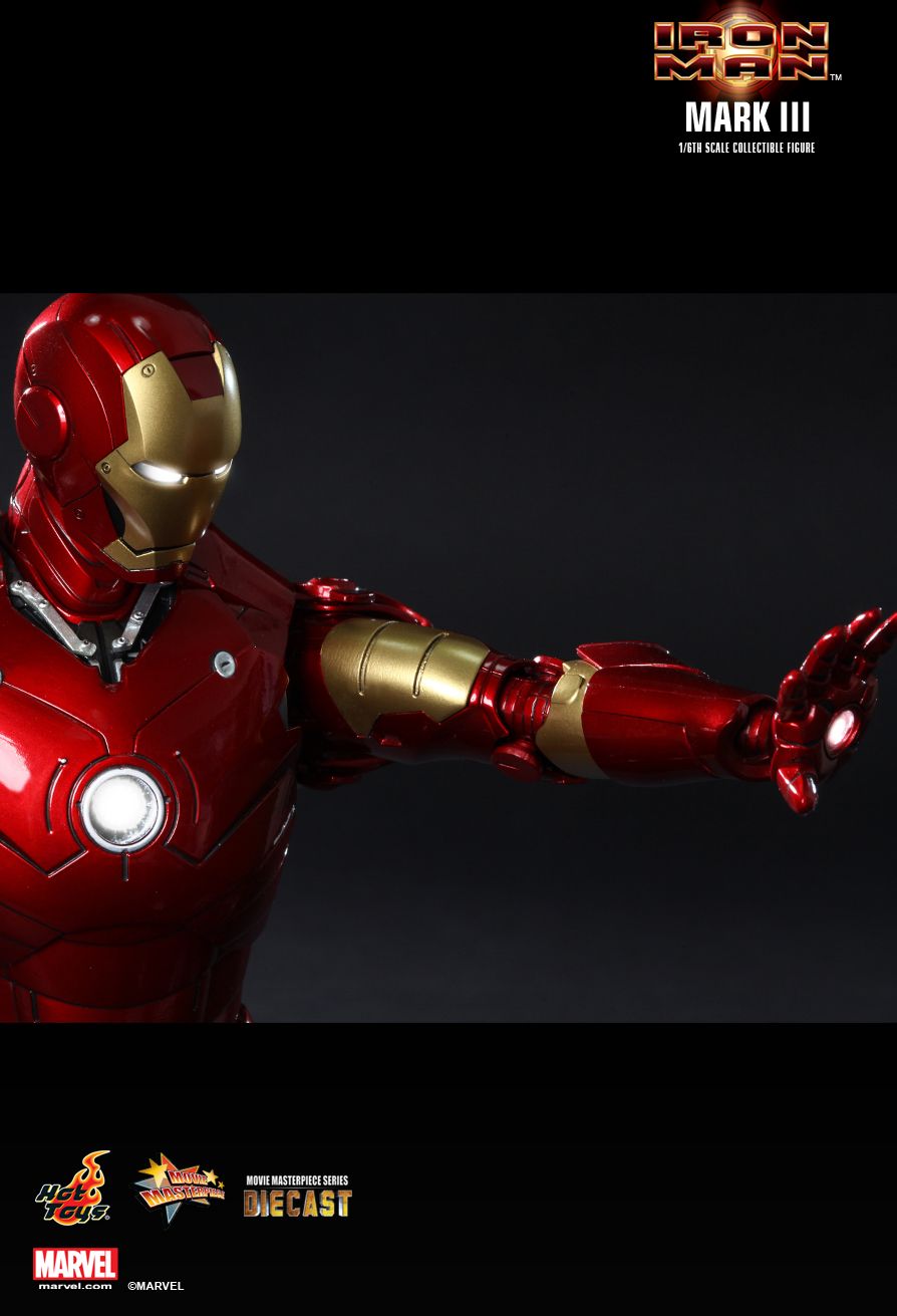 HOT TOYS 1/6 IRON MAN MARK III (DIECAST) ไอรอนแมน Mark 3