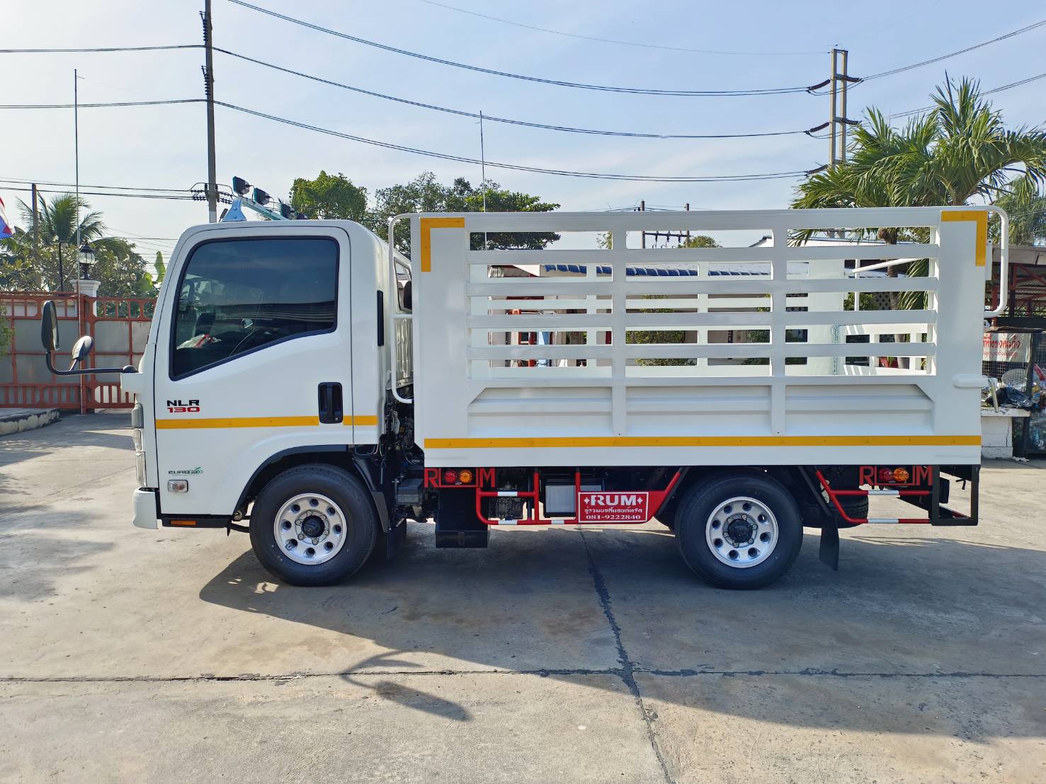 ISUZU NLR Euro 5 Max (ช่วงยาว 3 เมตร) หัวแชสซี (Chassis)