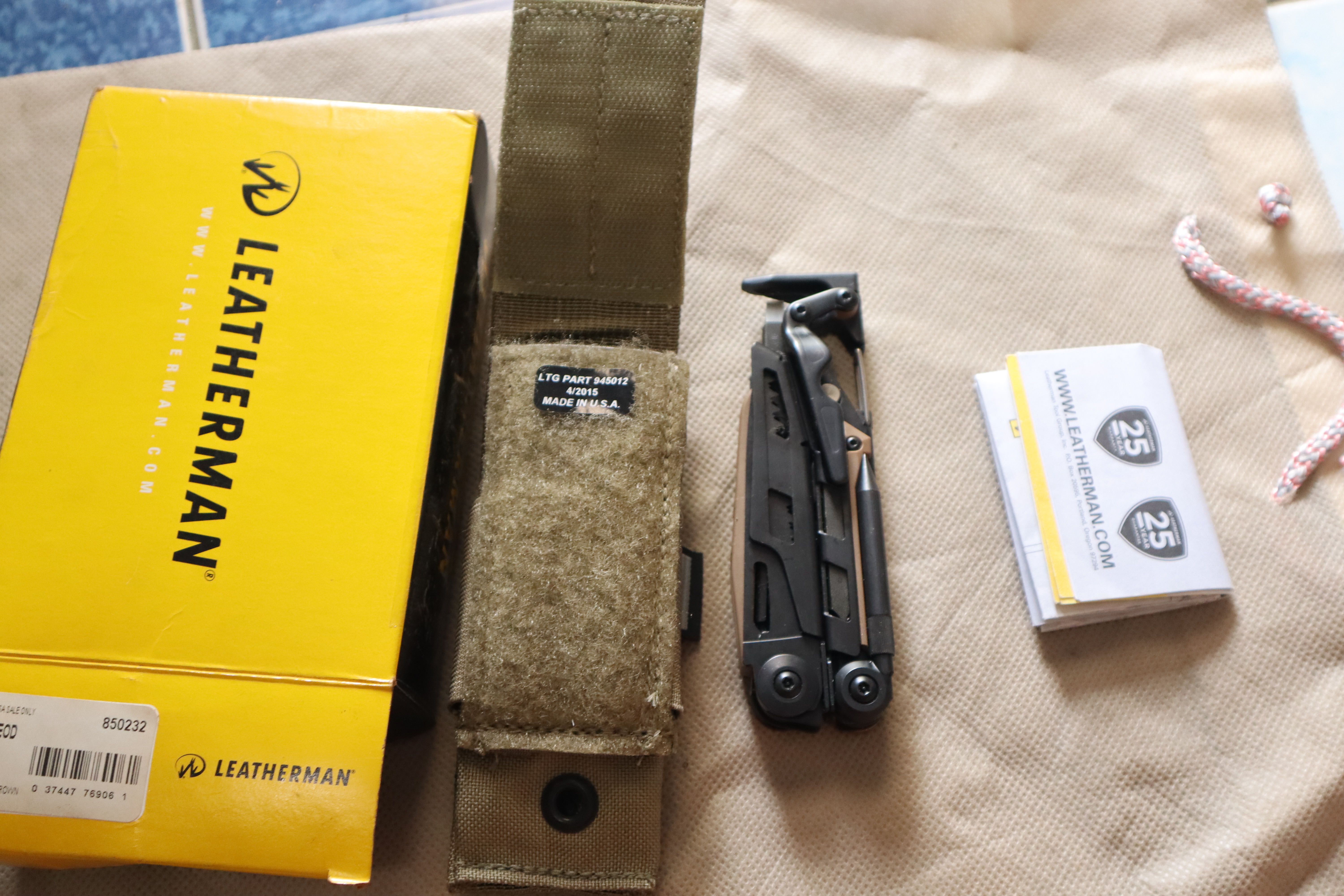Leatherman MUT EOD Black Tactical Multi-Tool w Molle Sheath(ใหม่เก่าเก็บ)