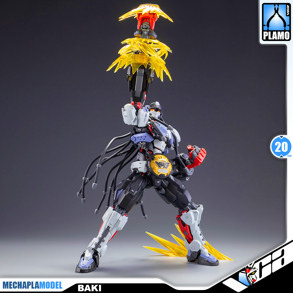 Hemoxian 和模线 拳击手巴奇 Baki Master Grade MG Action Figure Model Toy VCA Gundam Thailand