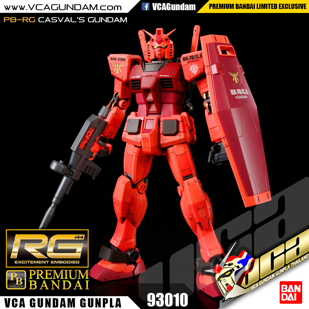 RG RX-78/C.A CASVAL'S GUNDAM คาสวาล กันดั้ม