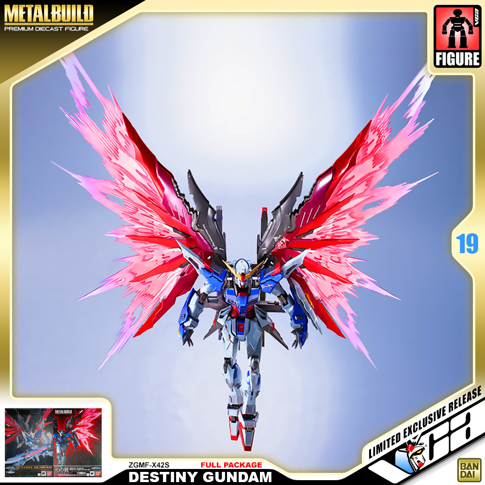 ⭐️ PREMIUM BANDAI PB TAMASHII NATIONS METAL BUILD DESTINY GUNDAM FULL PACKAGE กันดั้ม ฟิกเกอร์ ของเล่น VCA GUNDAM