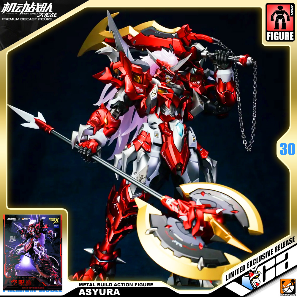Moshow x Noble Class Asyura Metal Structure Premium Build Action Figure