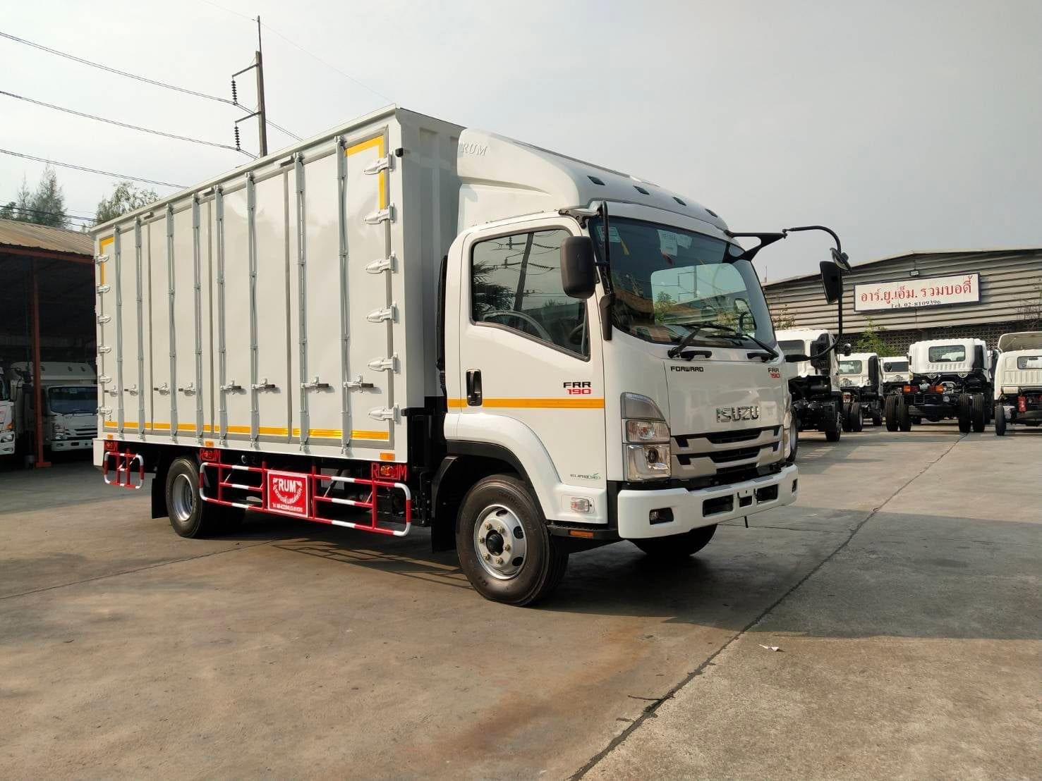 ISUZU FRR-S Euro 5 Max (ช่วงยาว 6.5 เมตร) หัวแชสซี (Chassis)