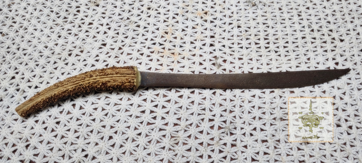 มีดเก่า ด้ามเขากวาง