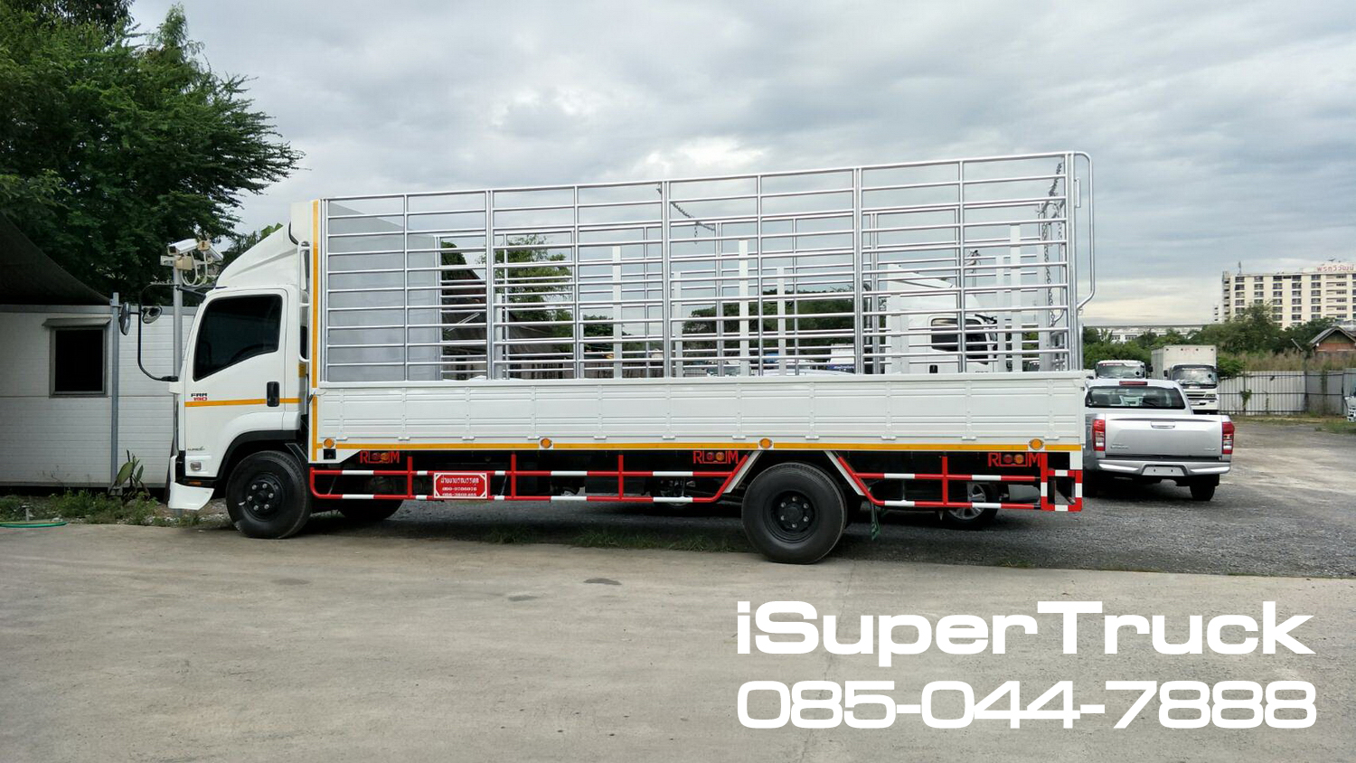 ISUZU FRR-S Euro 5 Max (ช่วงยาว 6.5 เมตร) หัวแชสซี (Chassis)