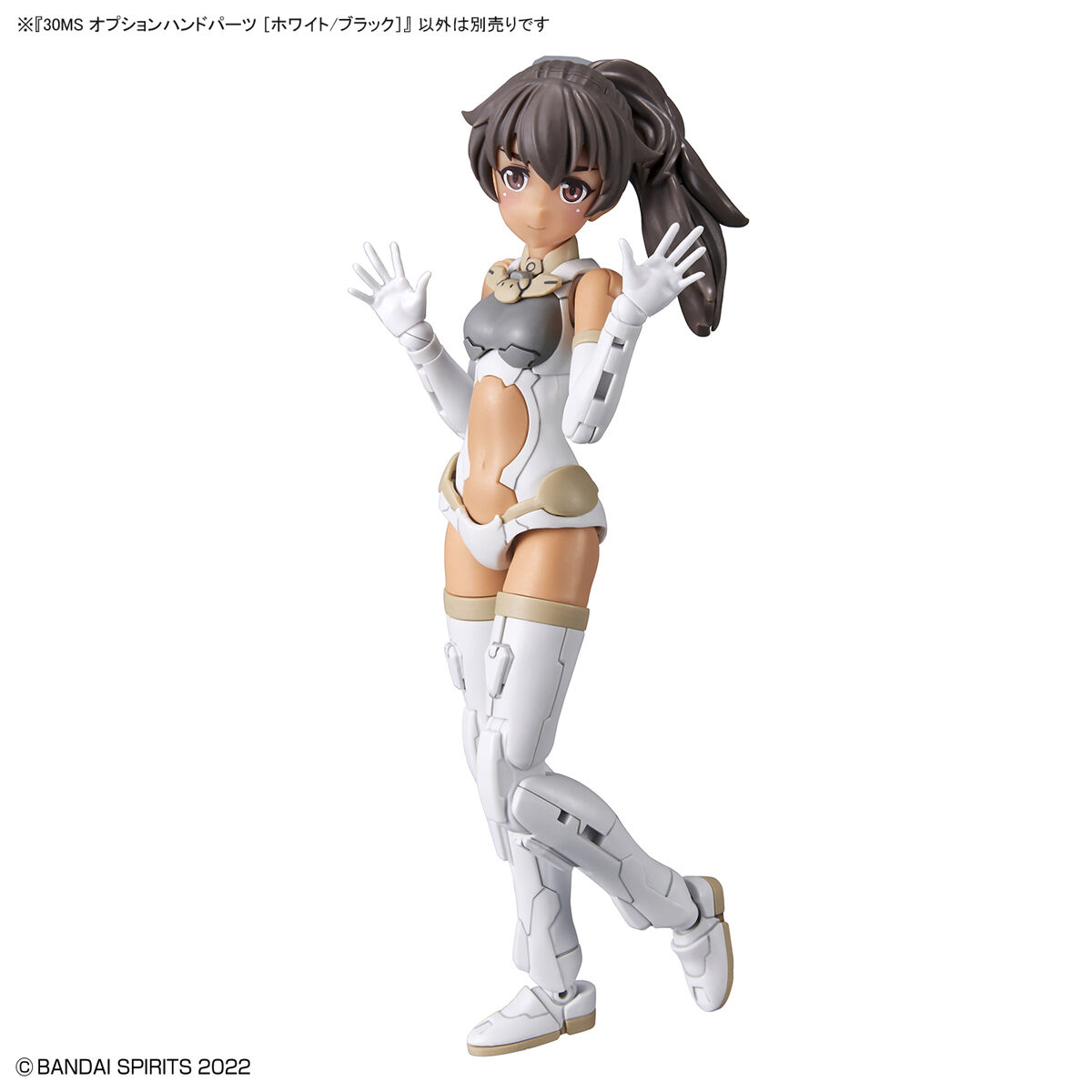 BANDAI 30 MINUTES SISTERS 30MS OPTION HAND PARTS WHITE BLACK โมเดล VCA GUNDAM