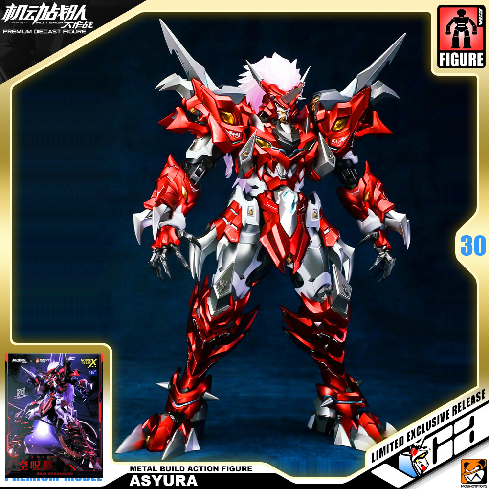 Moshow x Noble Class Asyura Metal Structure Premium Build Action Figure