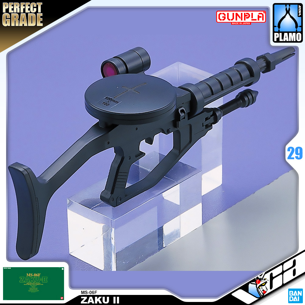 ⭐️ BANDAI GUNPLA PERFECT GRADE PG 1/60 MS-06F ZAKU II ประกอบ หุ่นยนต์ โมเดล กันดั้ม กันพลา ของเล่น VCA GUNDAM