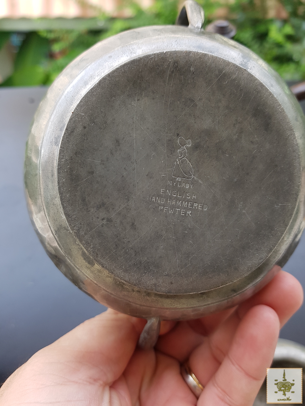 ชุดกา pewter 4 ชิ้น งานอังกฤษ