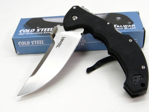 มีดCold Steel 21TTL Talwar Plain Edge Knife, 4-Inch