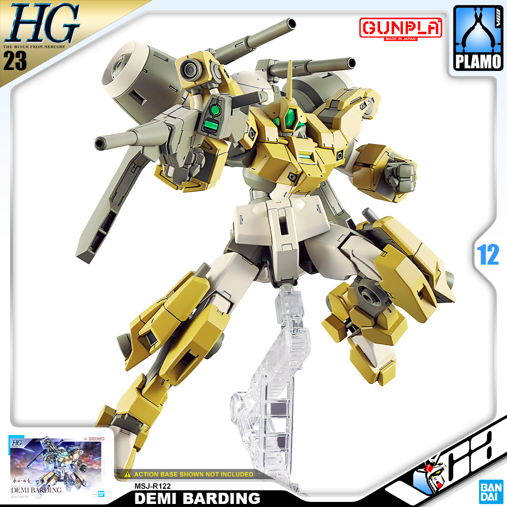 Bandai Gunpla High Grade HG Demi Barding Plastic Model Action Toy VCA Gundam Bangkok