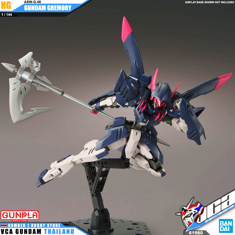 BANDAI GUNPLA HIGH GRADE HG 1/144 GUNDAM GREMORY โมเดล กันดั้ม กันพลา VCA GUNDAM