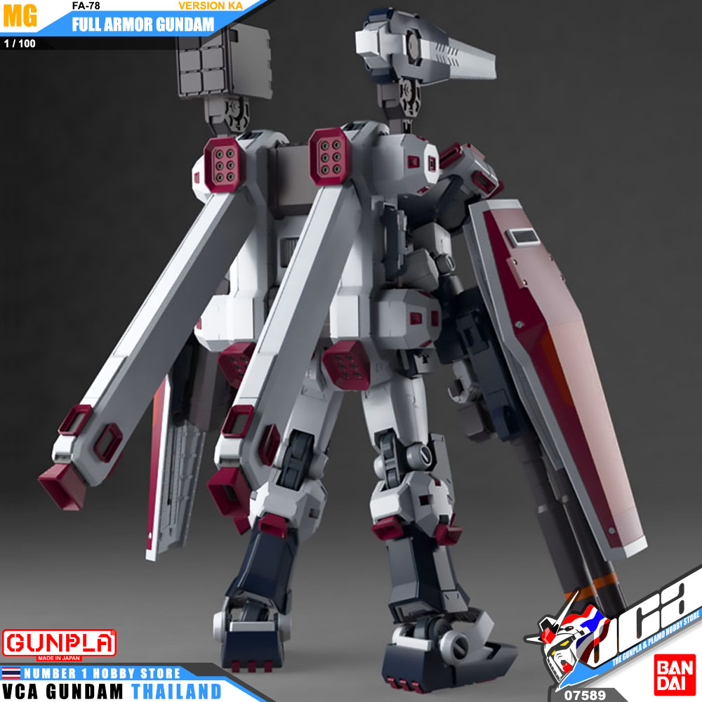 Bandai Master Grade MG FA-78 FULL ARMOR GUNDAM VER KA ฟูล อาร์เมอร์ กันดั้ม