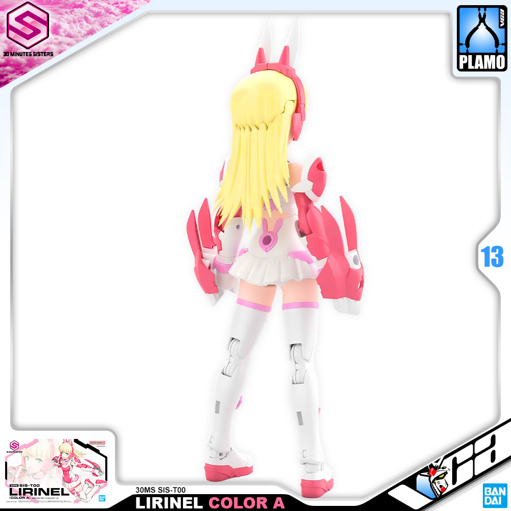 ⭐️ BANDAI 30 MINUTES SISTERS 30MS GIRL SIS-T00 LIRINEL COLOR A ประกอบ โมเดล ของเล่น VCA GUNDAM