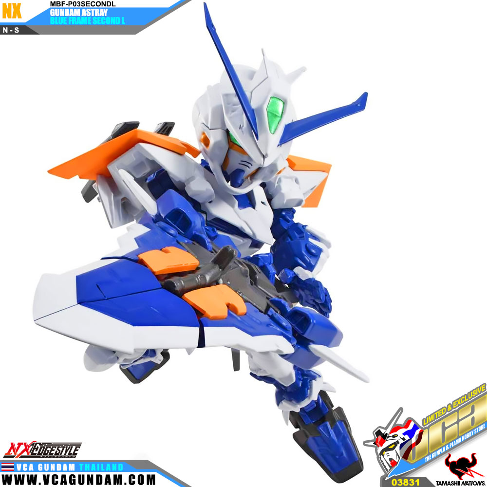 NX Edge Style MBF-P03SECONDL GUNDAM ASTRAY BLUE FRAME SECOND L กันดั้ม แอสเทรย์ บลู เฟรม