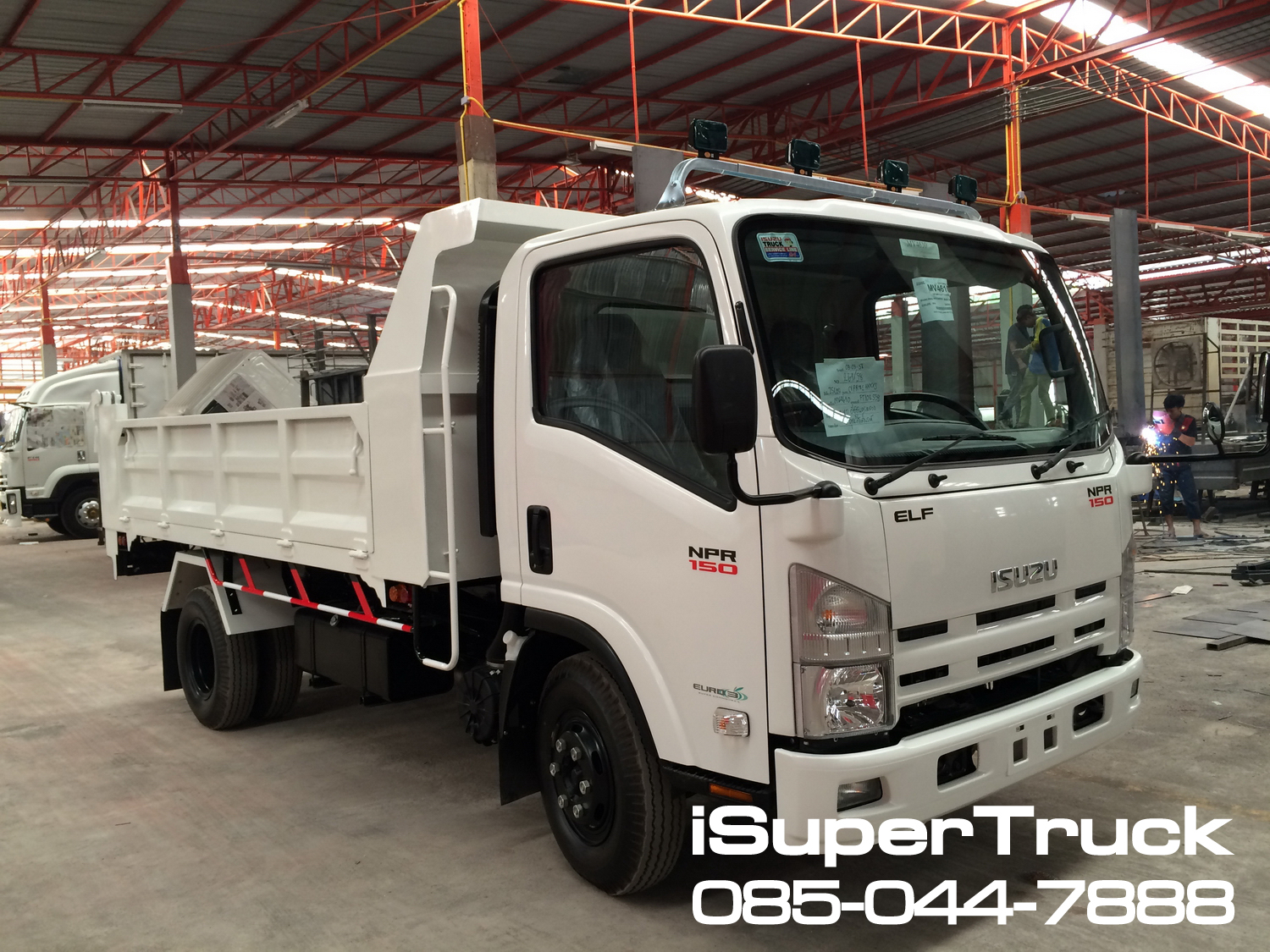 ISUZU NPR Euro 5 Max (ช่วงยาว 4.3 เมตร) หัวแชสซี (Chassis)