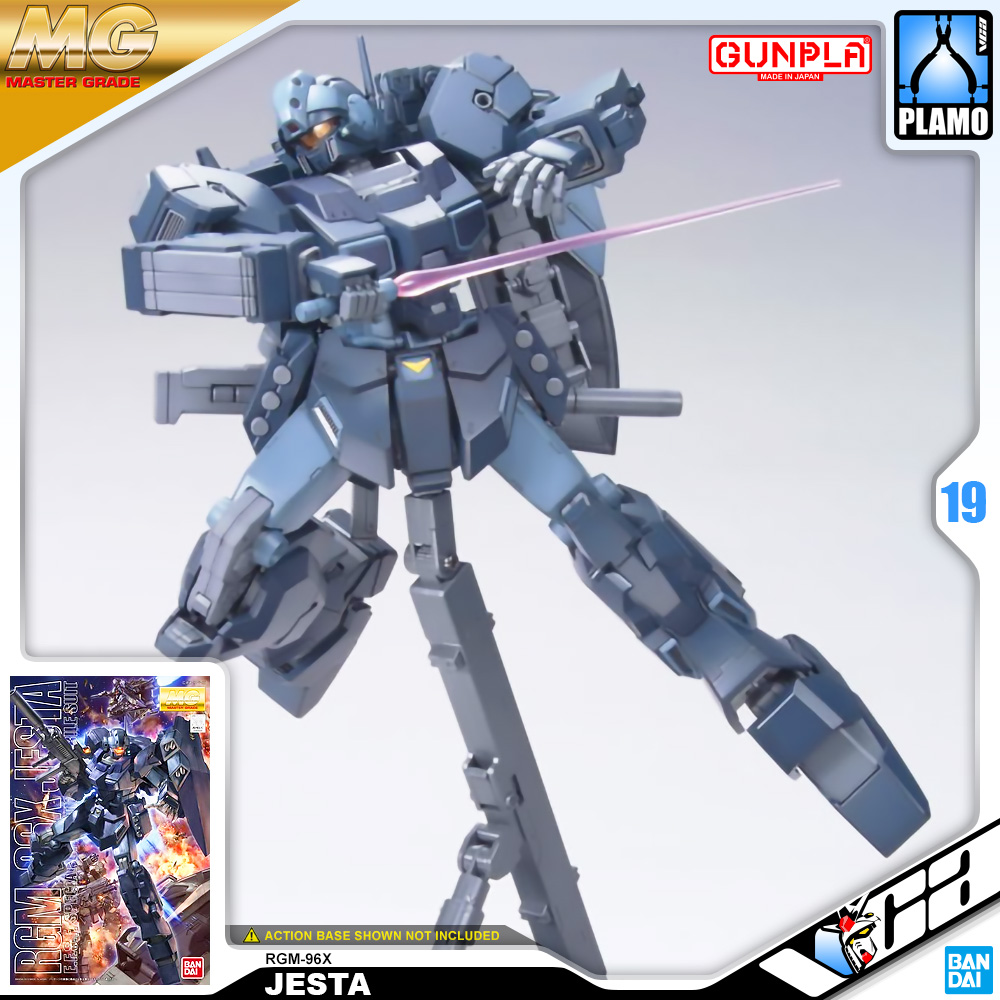 ⭐️ BANDAI GUNPLA MASTER GRADE MG 1/100 RGM-96X JESTA ประกอบ หุ่นยนต์ โมเดล กันดั้ม กันพลา ของเล่น VCA GUNDAM