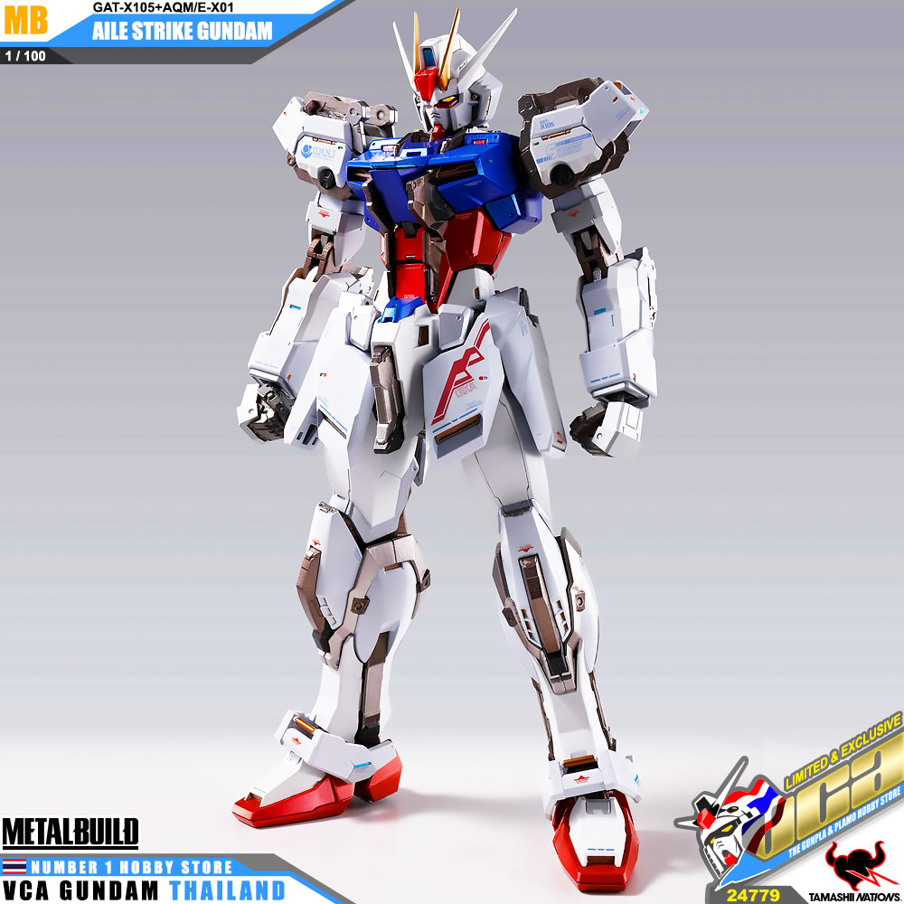 BANDAI TAMASHII NATIONS METAL BUILD AILE STRIKE GUNDAM กันดั้ม ฟิกเกอร์ VCA GUNDAM