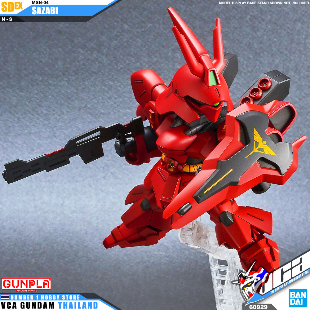 Bandai Gundam SD EX-Standard SDEX MSN-04 SAZABI ซาซาบิ