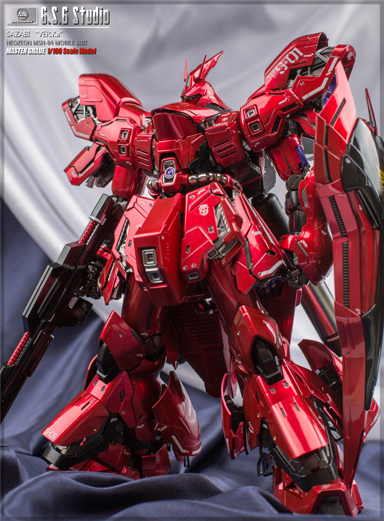 MG 1/100 SAZABI VER KA | Painted Build by G.S.G Studio