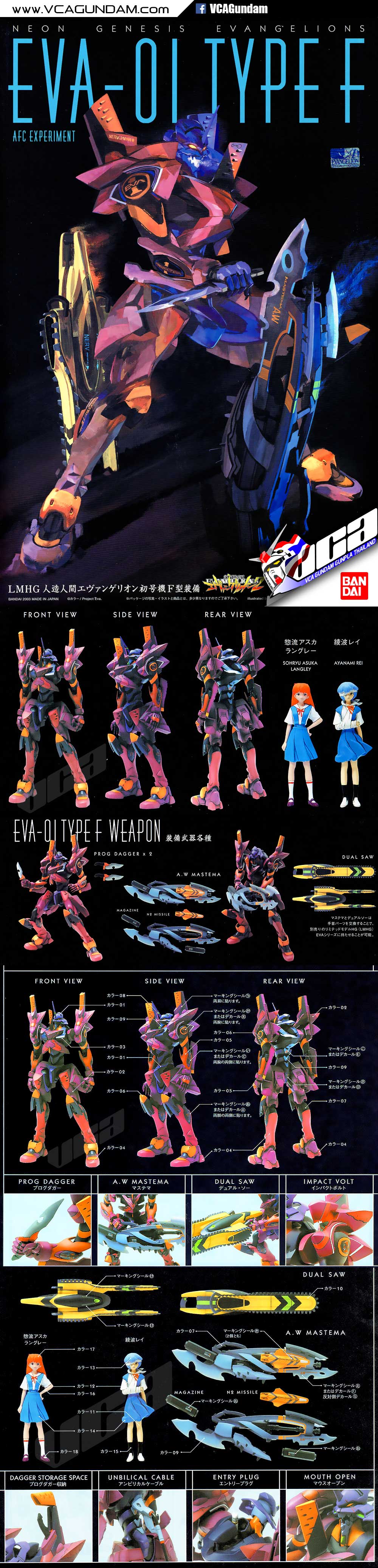 EVA-01 TYPE F อีวานเกเลียน