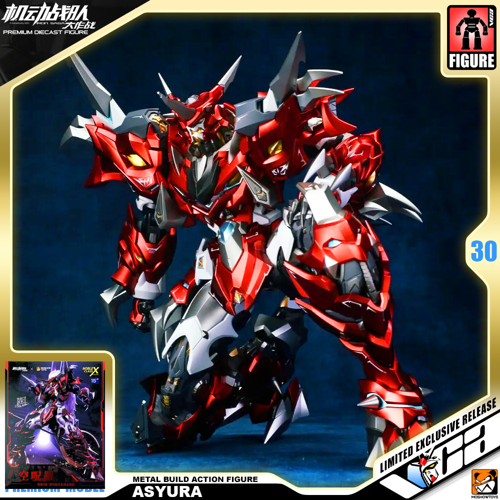 Moshow x Noble Class Asyura Metal Structure Premium Build Action Figure
