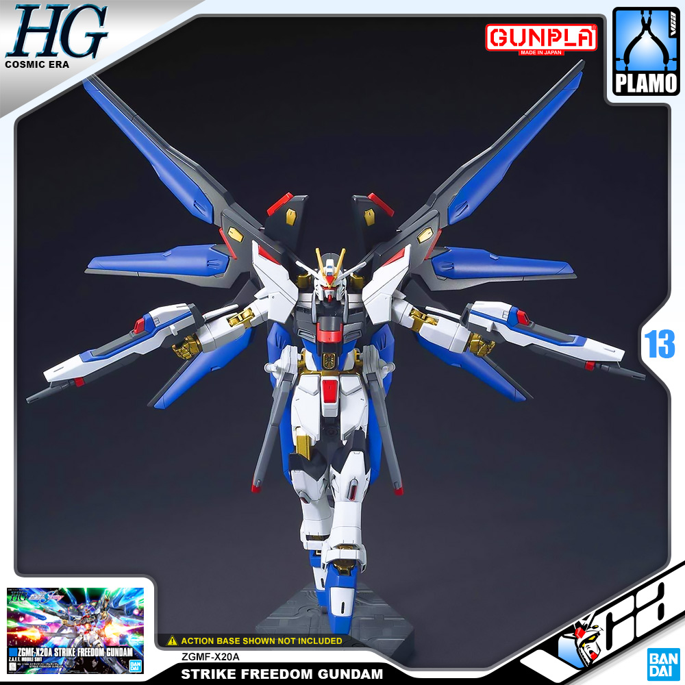 Bandai Gunpla High Grade HG ZGMF-X20A STRIKE FREEDOM GUNDAM