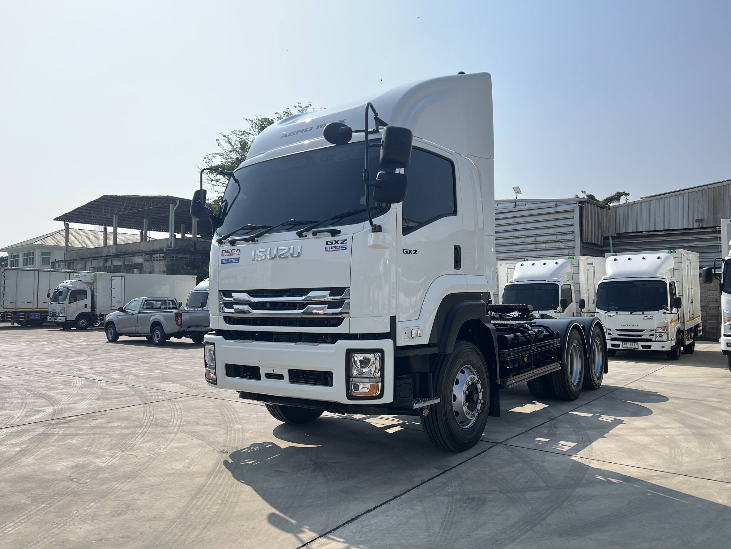 ISUZU GXZ Euro 5 Max หัวแชสซี (Chassis)