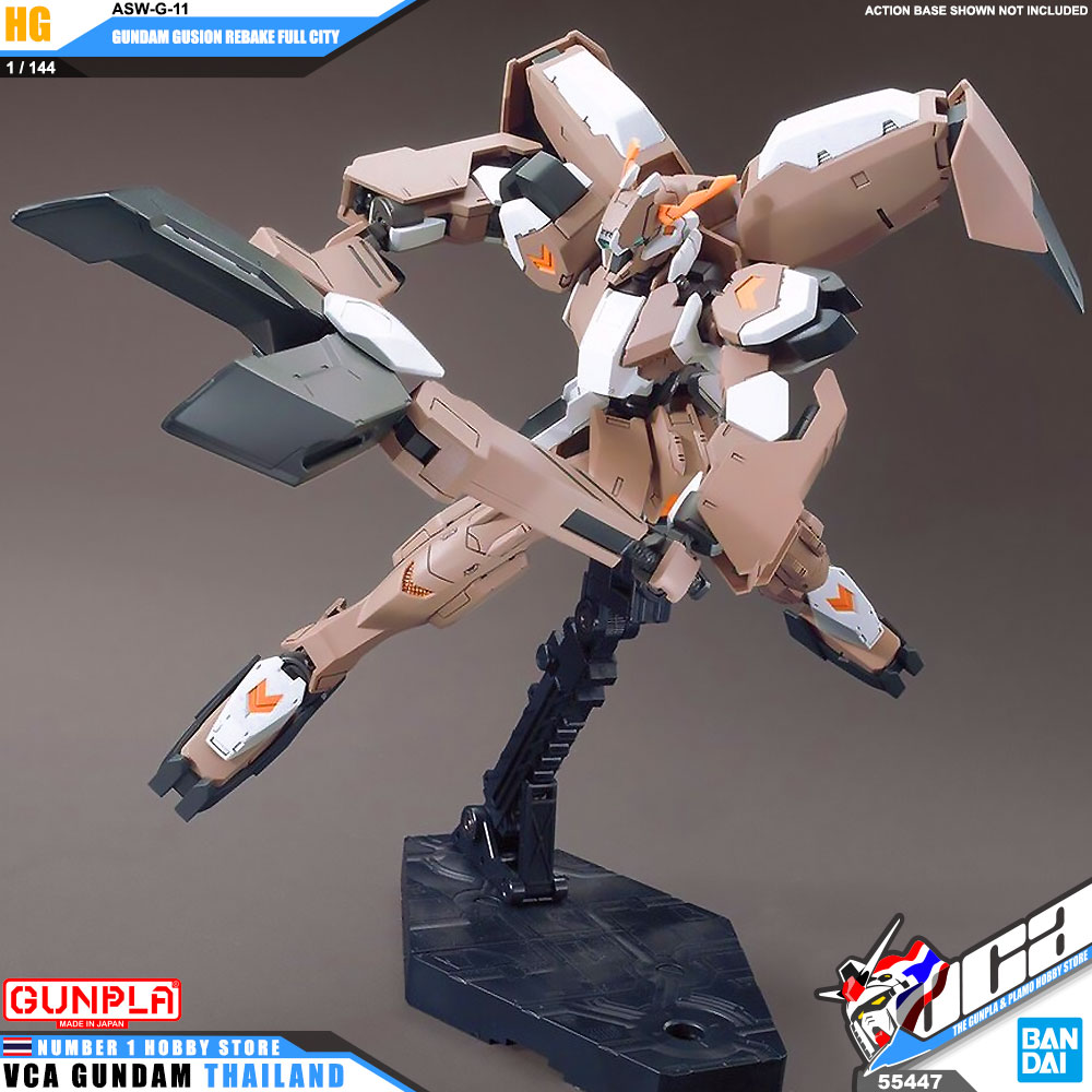 HG ASW-G-11 GUNDAM GUSION REBAKE FULL CITY กันดั้ม กุชั่น ฟูล ซิตี้