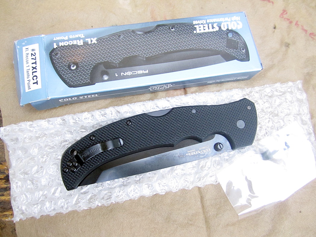 มีดCold Steel XL Recon 1 Tanto Point 27TXLCT (CTS XHP Alloy )