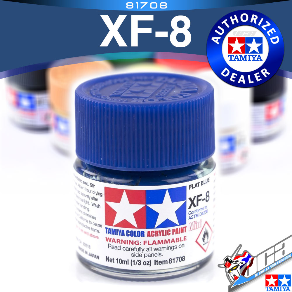 ACRYLIC XF-8 FLAT BLUE