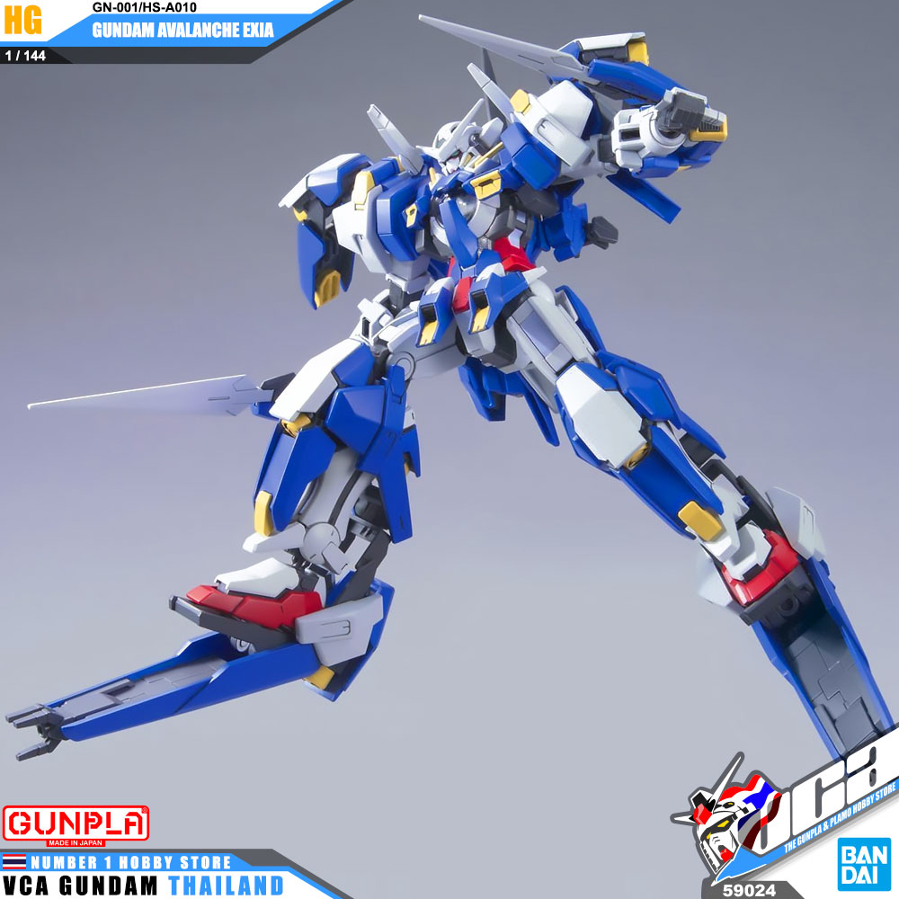 HG GN-001/HS-A010 GUNDAM AVALANCHE EXIA กันดั้ม อวาแลนช ์เอกเซีย แดช