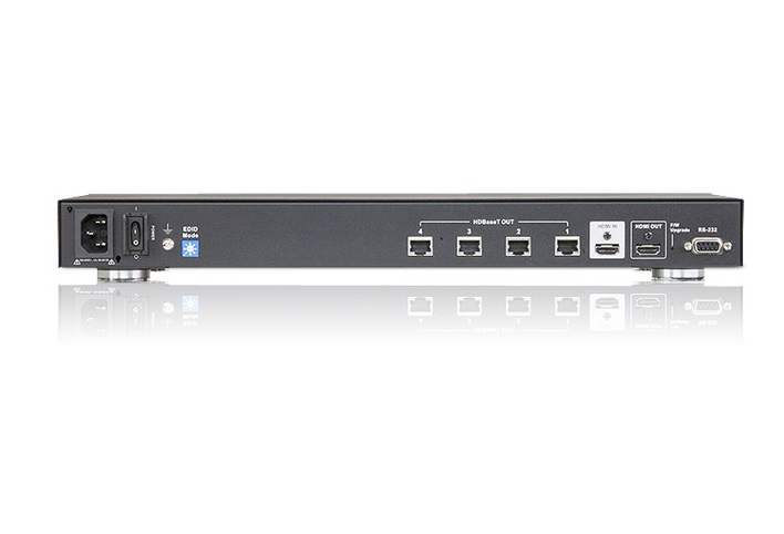 ATEN รุ่น VS1814T 4 PORT HDBASET HDMI OVER SINGLE CAT 5 SPLITTER