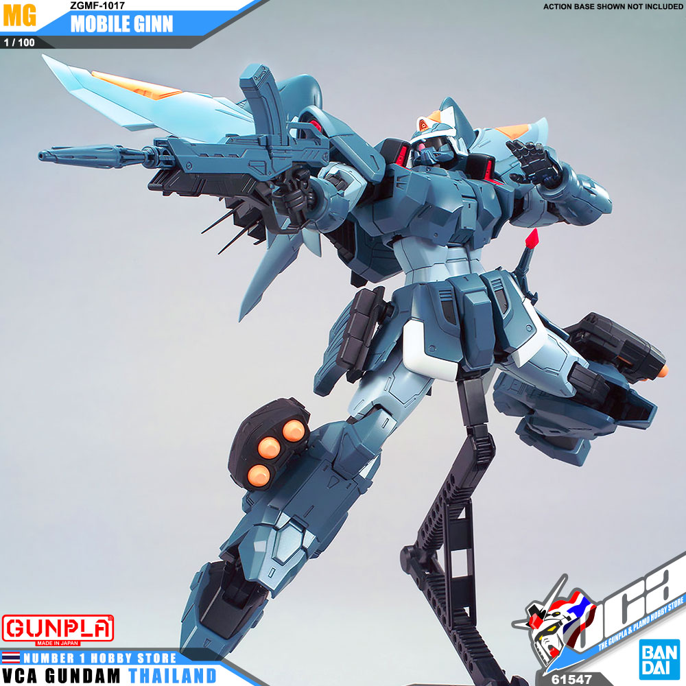 BANDAI GUNPLA MASTER GRADE MG 1/100 ZGMF-1017 MOBILE GINN โมเดล กันดั้ม กันพลา VCA GUNDAM
