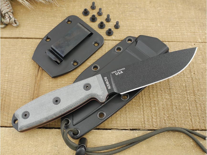 มีดESEE Knives: ESEE-4P-B Black