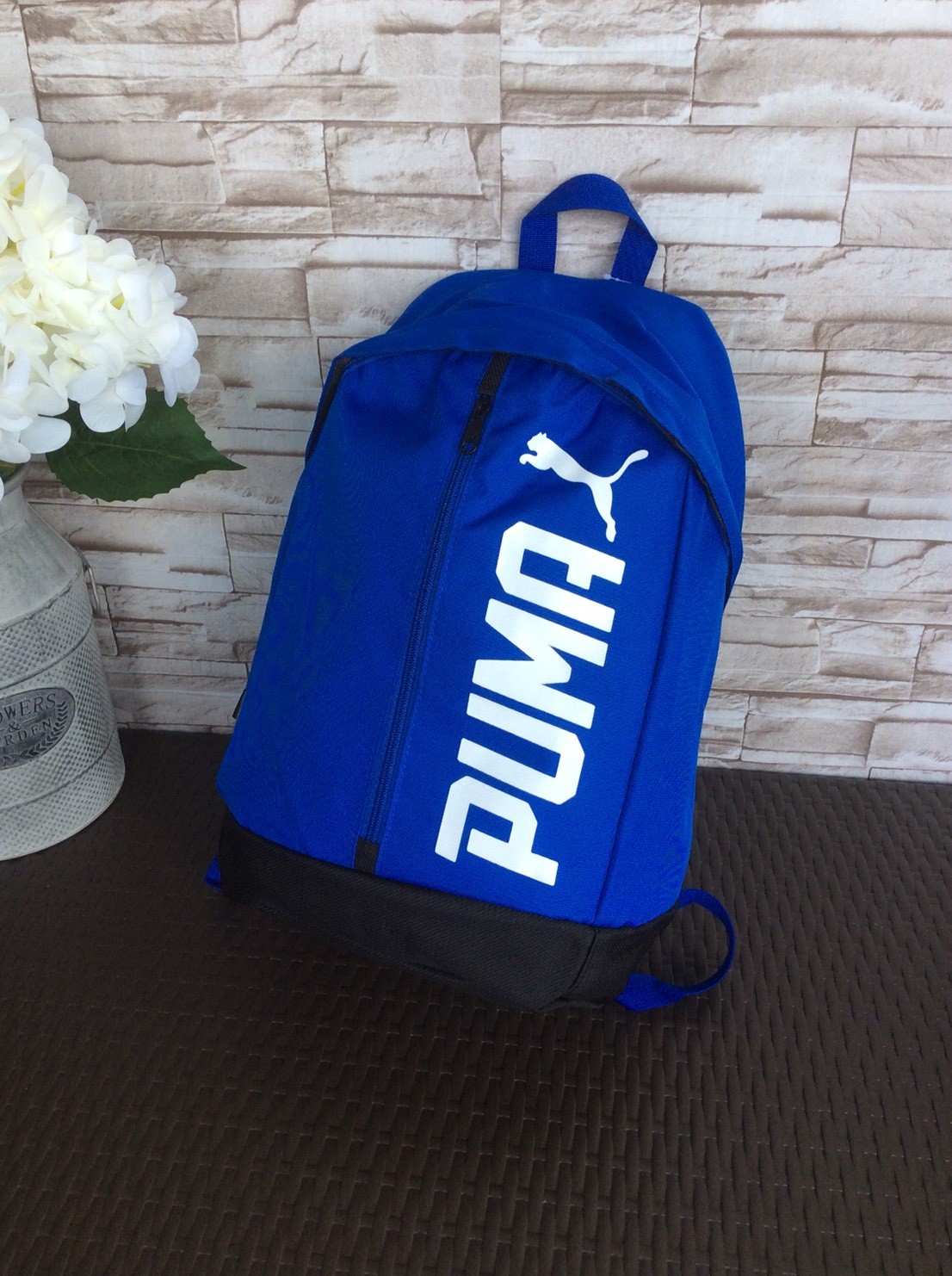 PUMA Backpack กระเป๋าเป้ใบใหญ่สะพายแนวสปอร์ต สีน้ำเงิน