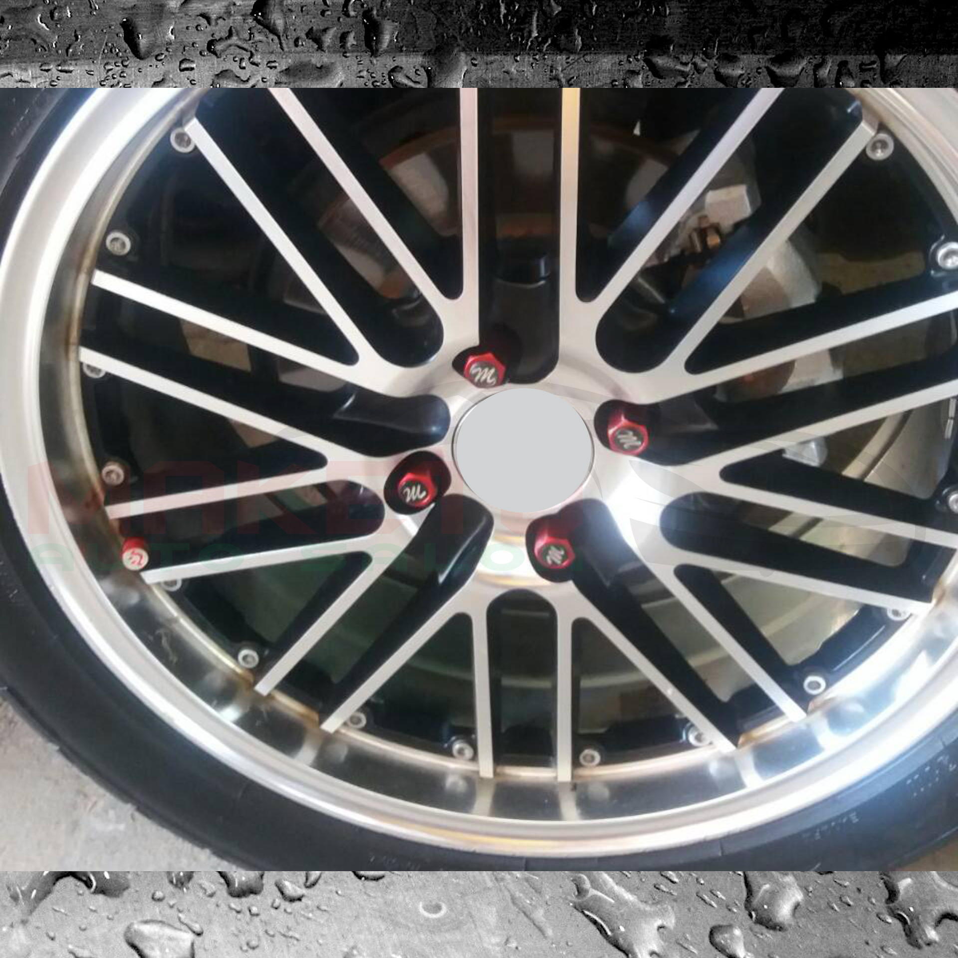 (N008) น๊อตล้อ M Racing