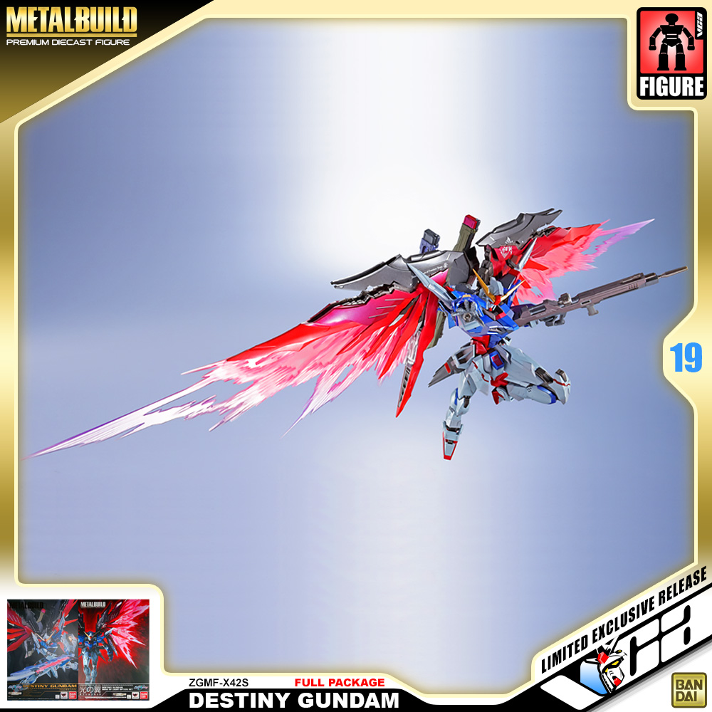 ⭐️ PREMIUM BANDAI PB TAMASHII NATIONS METAL BUILD DESTINY GUNDAM FULL PACKAGE กันดั้ม ฟิกเกอร์ ของเล่น VCA GUNDAM