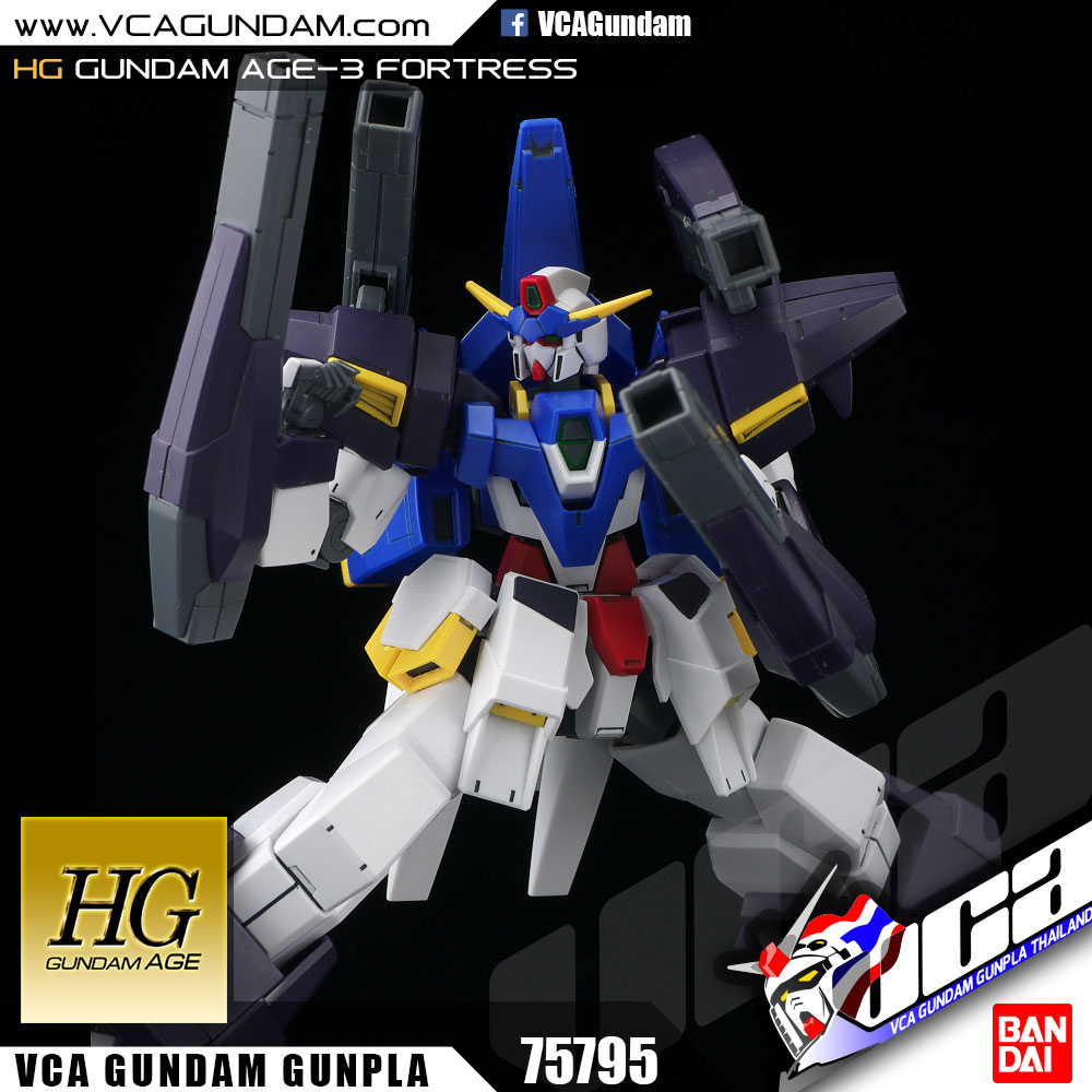 HG GUNDAM AGE-3 FORTRESS กันดั้ม เอจ 3 ฟอร์เทสส์