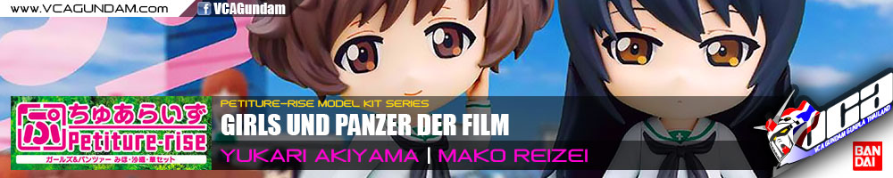 Petiture-rise GIRLS UND PANZER YUKARI & MAKO