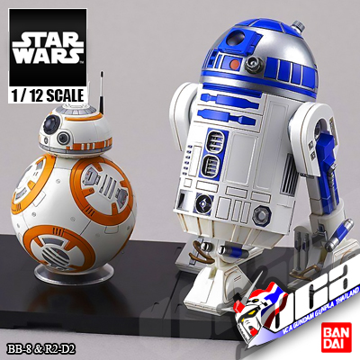 1/12 BB-8 & R2-D2