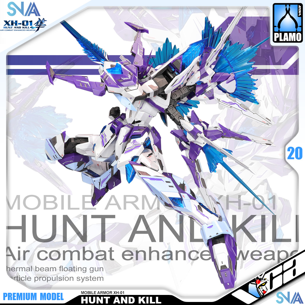 SNAA Mecha Plamo MOBILE ARMOR XH-01 HUNT AND KILL